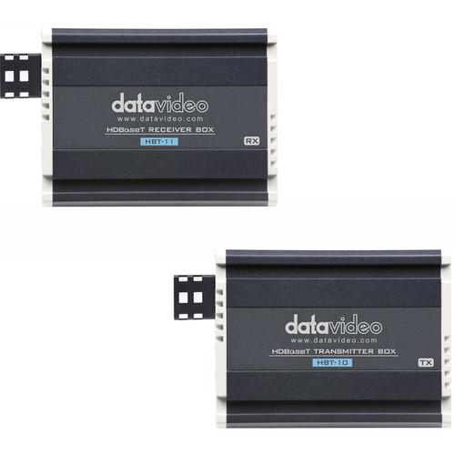 Datavideo HBT-10 HDBaseT Transmitter & HBT-11 HDBaseT Receiver HDMI Extender Kit