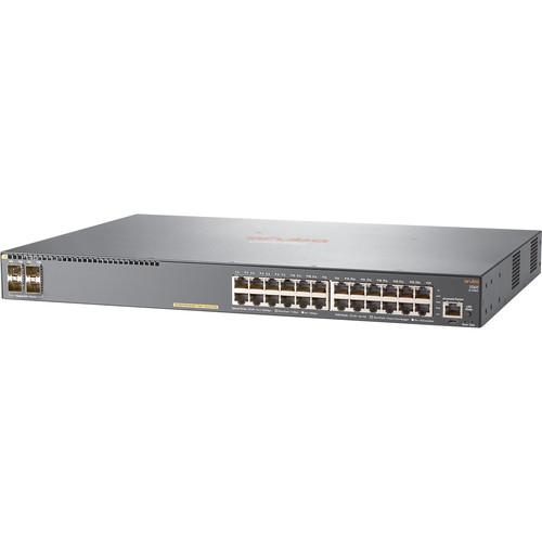 HP JL356A Aruba IOT Ready 2540 24-Port PoE Gigabit Ethernet 4SFP Switch