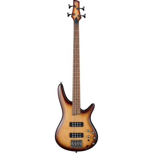 Ibanez SR Standard 4-String Electric Bass - Maple - Natural Browned Burst