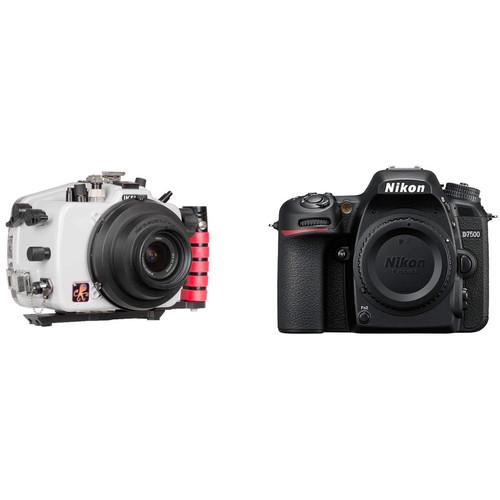 Ikelite 200DL Underwater Housing and Nikon D7500 Camera Body Kit