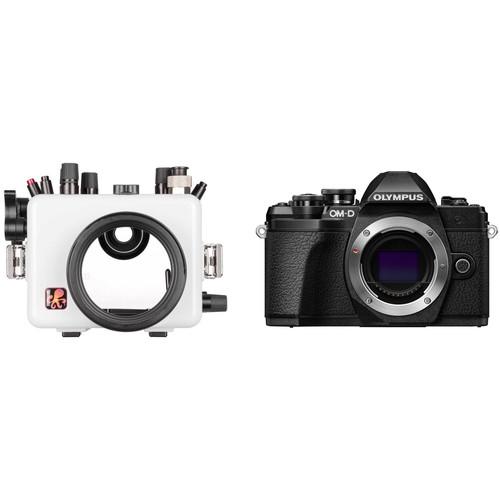 Ikelite Underwater Housing and Olympus OM-D E-M10 Mark III Mirrorless Micro Four Thirds Digital Camera Body Kit