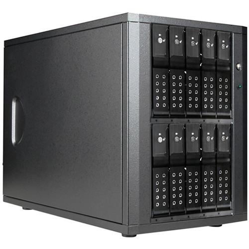 iStarUSA 10-Bay 3.5" SATA 6.0 Gb s eSATA-Port Multiplier Trayless JBOD Enclosure