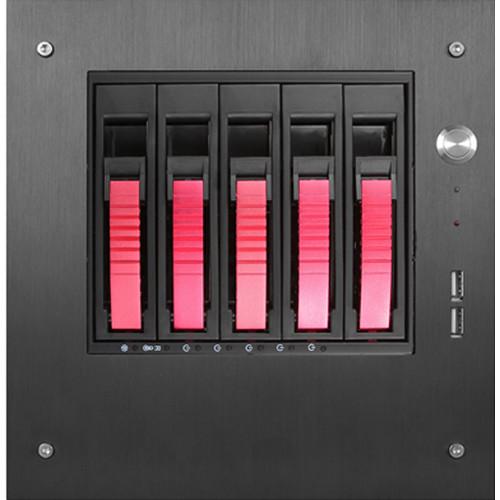 iStarUSA S-35-B5SA Compact Stylish 5x 3.5" Hotswap mini-ITX Tower