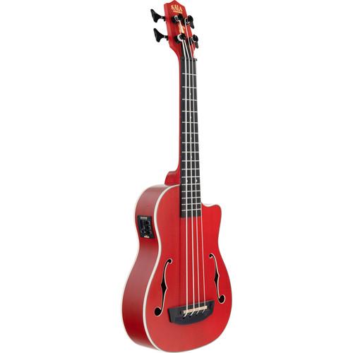 KALA UBASS-JYMN-FS Journeyman Acoustic Electric UBass with F-Holes and Padded Gig Bag