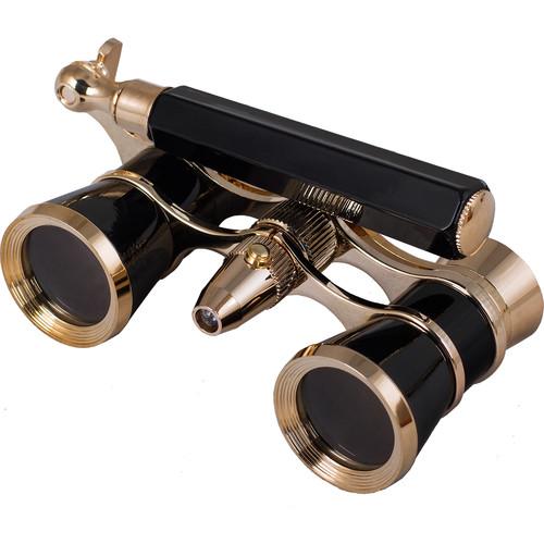 Levenhuk Broadway 325N Opera Glasses with Lorgnette
