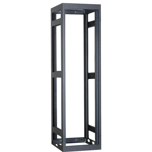 Lowell Manufacturing Rack-Narrow-Gangable-40U, 36"Deep, 2-Pair Rails