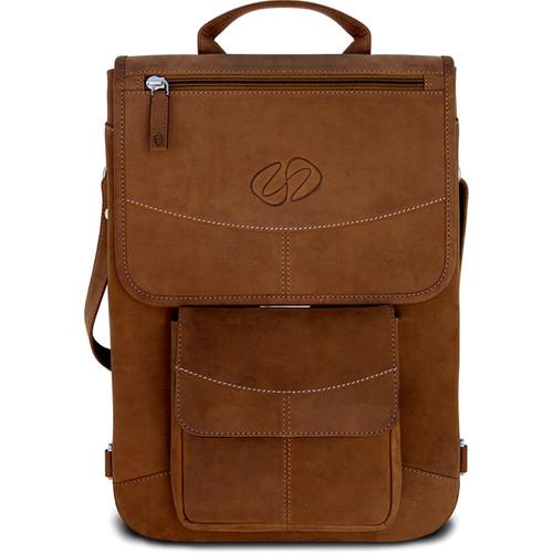 MacCase Premium Leather Flight Jacket with Backpack Straps for MacBook 12"