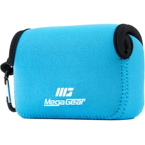 MegaGear Ultra-Light Neoprene Camera Case with Carabiner for Nikon COOLPIX S33