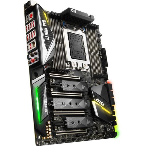 MSI X399 Gaming Pro Carbon AC TR4 ATX Motherboard