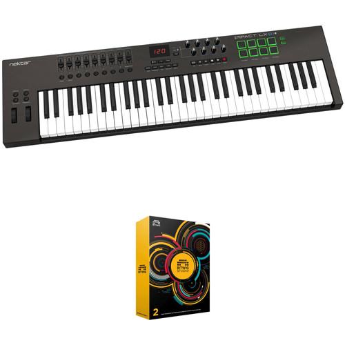 Nektar Technology Impact 61-Key Keyboard Controller and Bitwig DAW Kit
