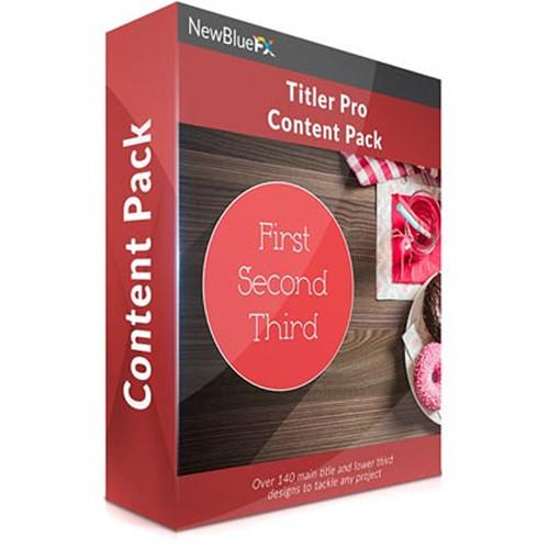 NewBlueFX Titler Pro Content Pack
