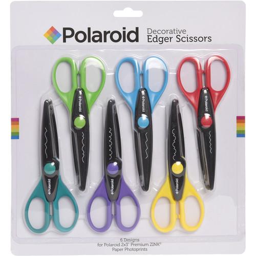 Polaroid Scissors with Decorative Edges