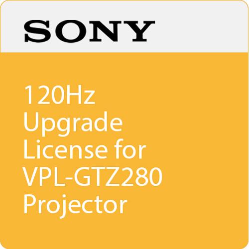 Sony 120Hz Upgrade License for VPL-GTZ280 Projector