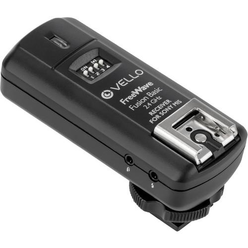 Vello FreeWave Fusion Basic 2.4 GHz Wireless Receiver for Sony Multi Interface Shoe