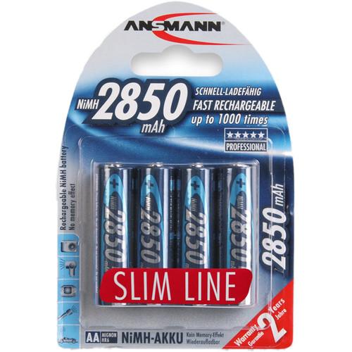 Ansmann AA Slimline Rechargeable NiMH Batteries
