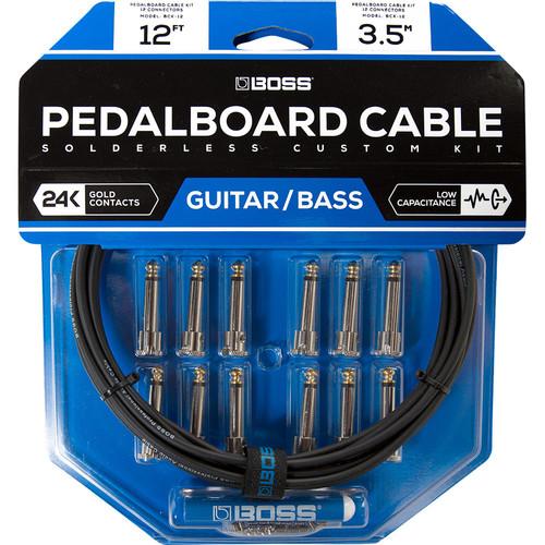 BOSS BCK-12 Solderless Pedalboard Cable Kit