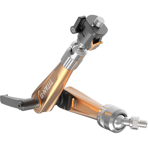 Bright Tangerine Titan Support Arm with Monitor Side 3 8"-16 QR Bracket