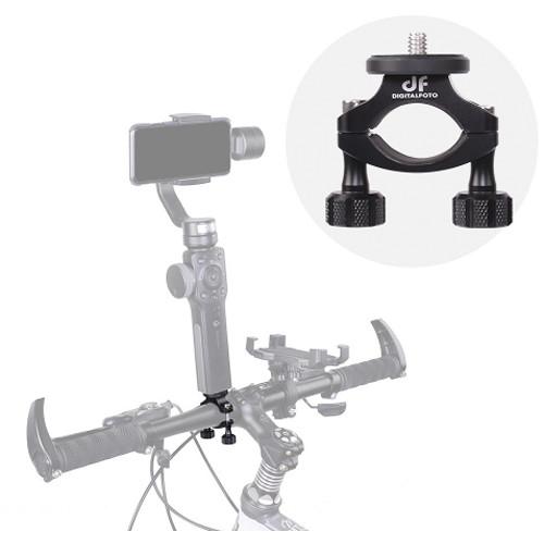 DigitalFoto Solution Limited Bicycle Clamp Mount for Smartphone Action Camera Gimbal Smooth 4 OSMO Mobile 2 & Action Cameras