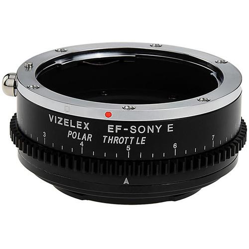FotodioX Canon EF EF-S Lens to Sony E-Mount Camera Vizelex Polar Throttle Adapter