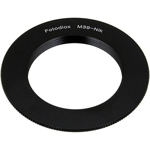 FotodioX Mount Adapter for M39 L39-Mount Lens to Nikon F-Mount Camera