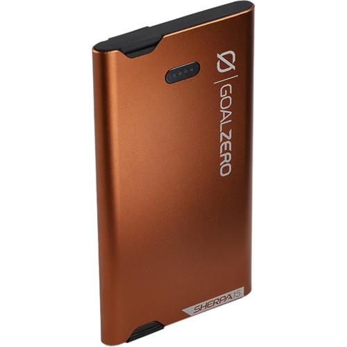GOAL ZERO Sherpa 15 Power Bank Micro-USB & Lightning Connector