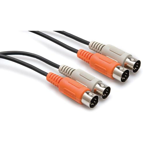 Hosa Technology 2 MIDI to 2 MIDI Cable - 3 ft