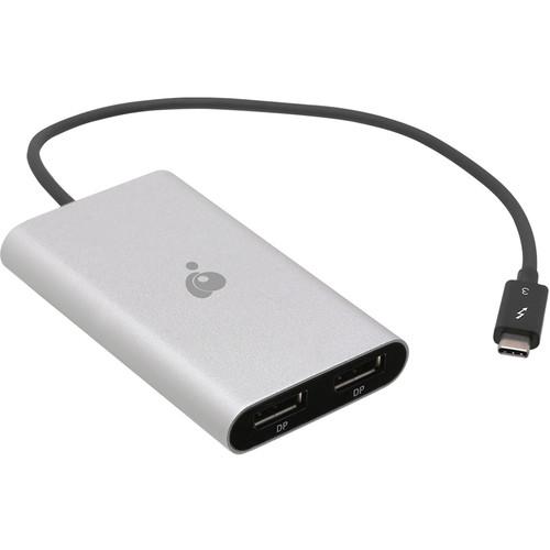 IOGEAR Thunderbolt 3 to Dual 4K DisplayPort Adapter