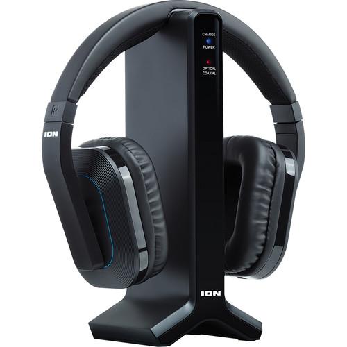 ION Audio Telesounds Wireless Headphone System with Transmitter Base