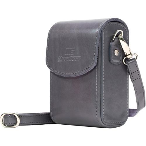 MegaGear Leather Camera Case with Strap for Panasonic Lumix ZS200, TZ200, Leica C-Lux