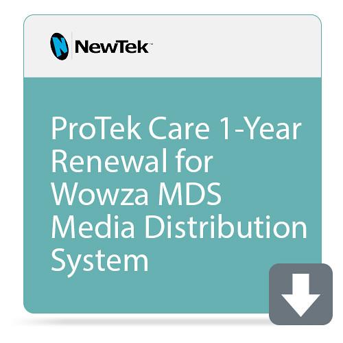 NewTek ProTek Care 1-Year Renewal for Wowza MDS