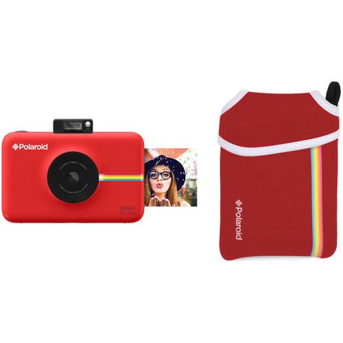 Polaroid Snap Touch Instant Digital Camera with Pouch Kit