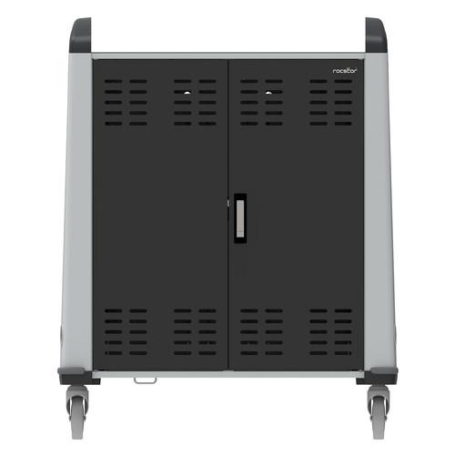 Rocstor Volt C36 AC Sync & Charging Cart for 36 Devices Up to 15.6"