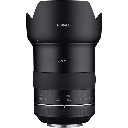Rokinon SP 35mm f 1.2 Lens for Canon EF