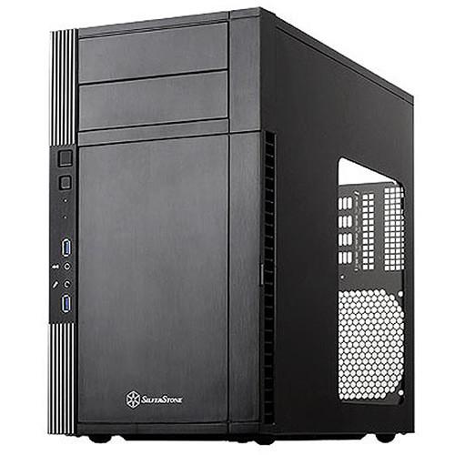 SilverStone Precision Series PS07 Micro-ATX Chassis with Windowed Side Panel