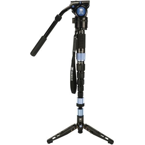 Sirui P-326SR Photo Video Monopod with VH-10X Head