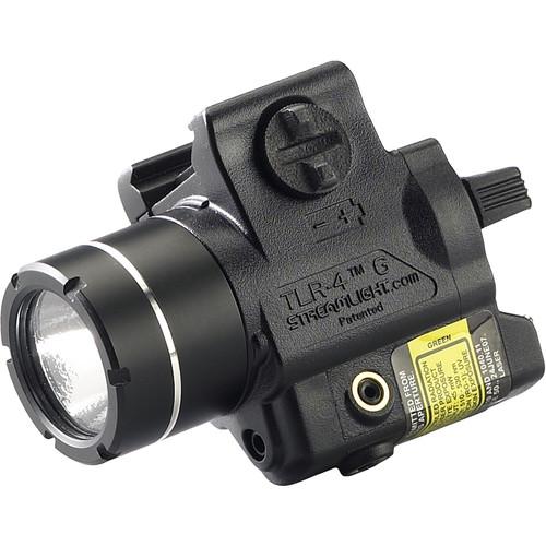 Streamlight TLR-4 G Compact Rail-Mounted Tactical Light with Green Laser for H&K USP Full