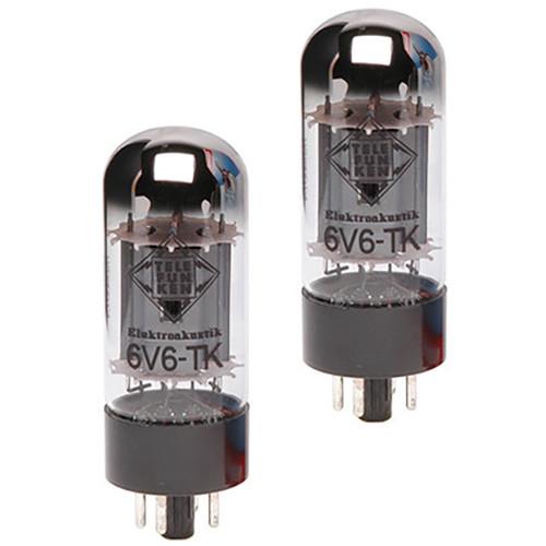 Telefunken 6V6-TK Black Diamond Series Vacuum Tubes