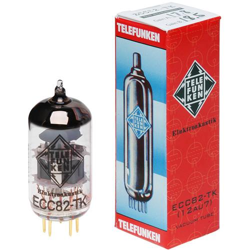 Telefunken ECC82-TK 12AU7 Black Diamond Series Vacuum Tubes