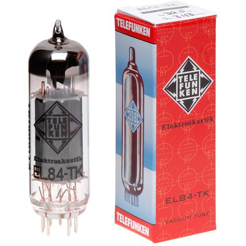 Telefunken EL84-TK Black Diamond Series Vacuum Tubes