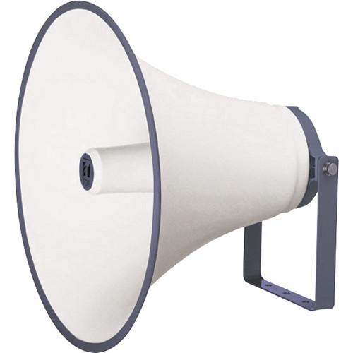 Toa Electronics Speaker Horn for use with Optional Driver Unit Powder-Coated Finish Weather-Proof