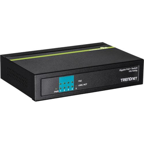 TRENDnet TPE-TG50G 5-Port Gigabit PoE Switch