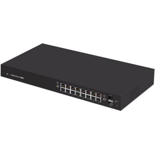 Ubiquiti Networks EdgeSwitch 16-Port 150-Watt Managed PoE Gigabit Switch with SFP