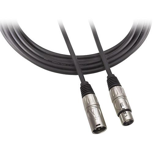 Audio-Technica AT8313-50 3-Pin XLR-F to XLR-M Balanced Microphone Cable