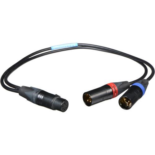 Cable Techniques CT-PYF-18 Microphone Y-Cable 18"