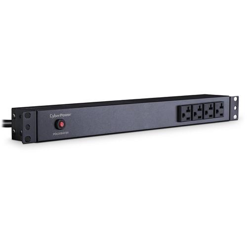 CyberPower PDU 16A 100-125 50 60Hz Nema 5-20P Plug,12-Out 5-20R, Rackmount 1U,15