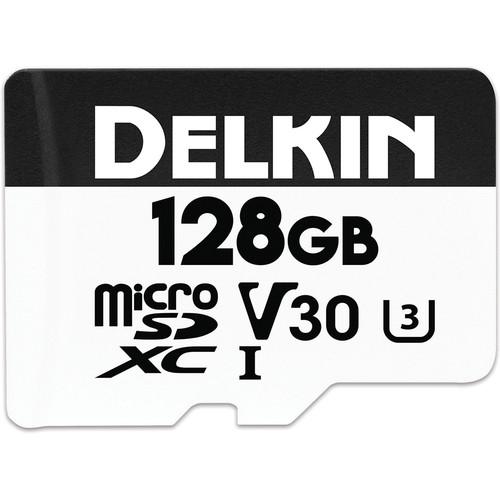 Delkin Devices 128GB Advantage UHS-I microSDXC Memory Card