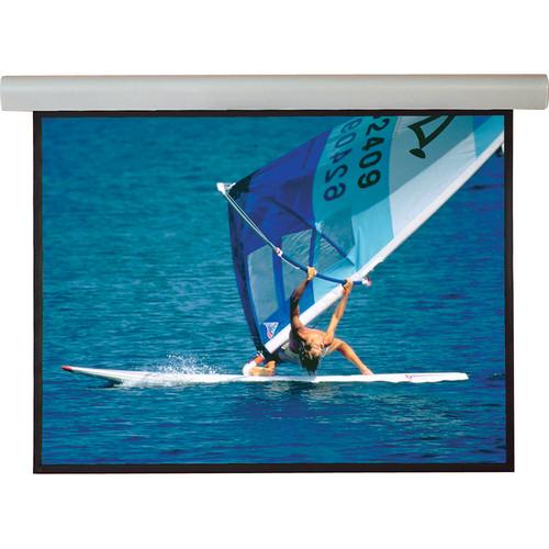 Draper 108355LP Silhouette Series E 35.25 x 56.5" Motorized Screen with Plug & Play Motor and Low Voltage Controller