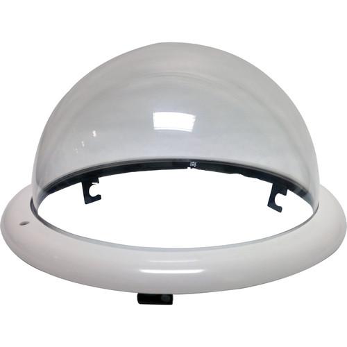 Honeywell Clear Dome with Black Trim Ring for Indoor In-Ceiling Back Can