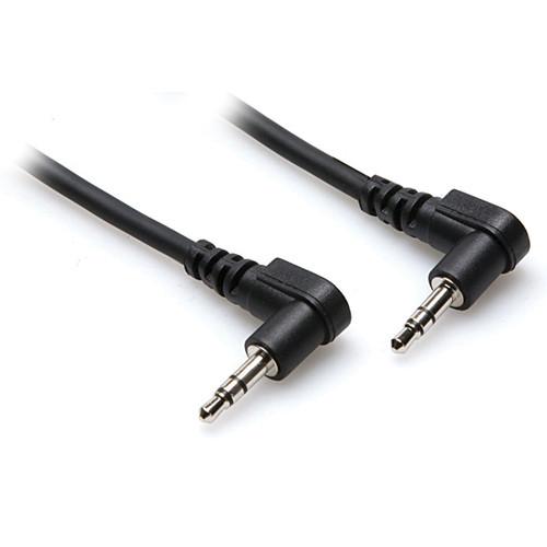 Hosa Technology CMM-105RR Right-Angle 3.5mm to Right-Angle 3.5mm Stereo Cable