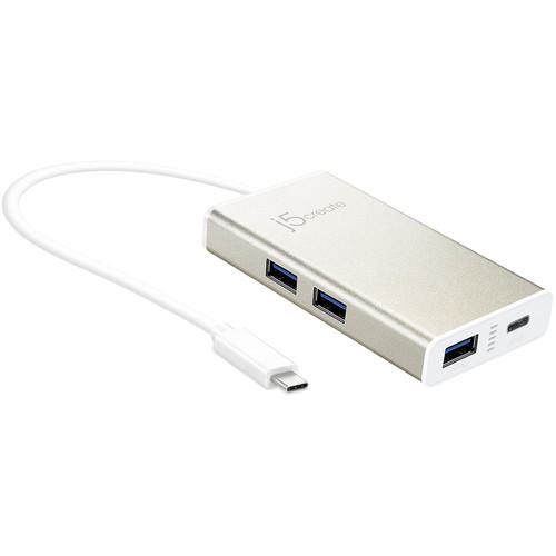 j5create 4-Port USB 3.1 Gen 1 Type-C Hub